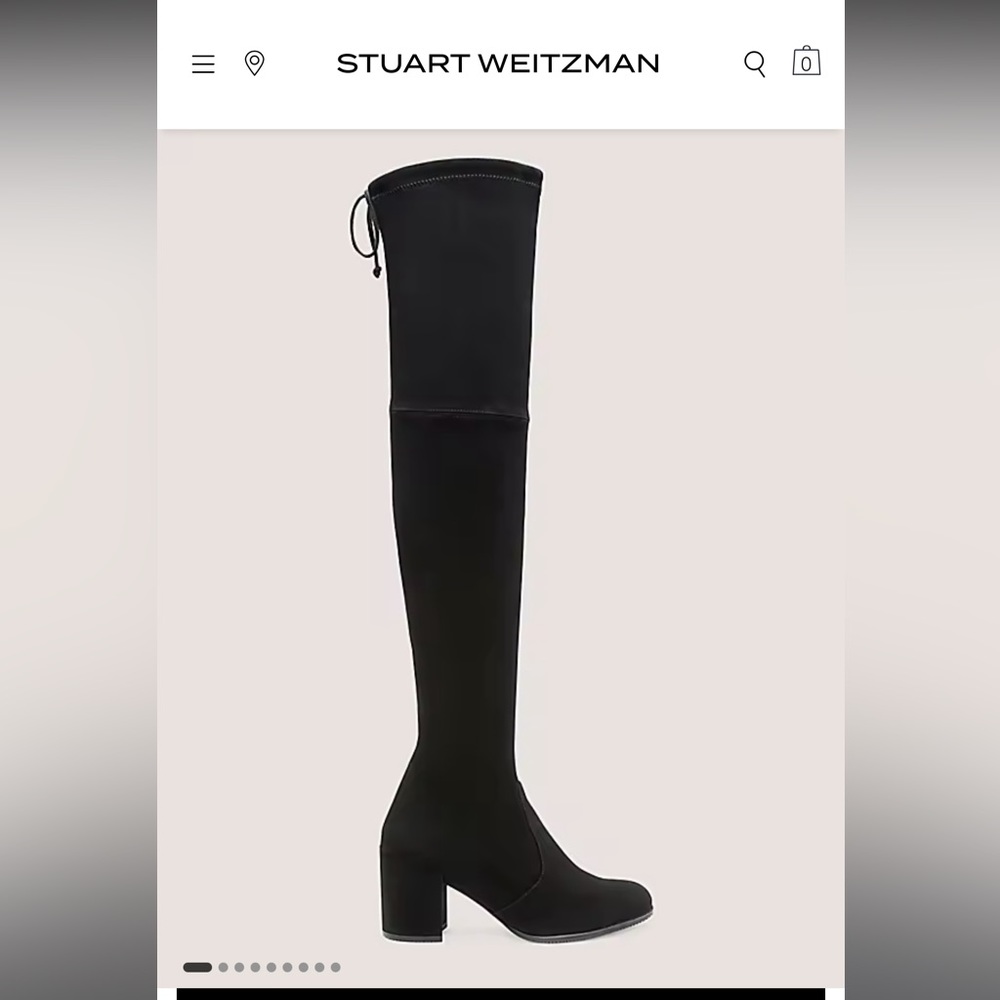 Stuart Weizman over the knew suede boots